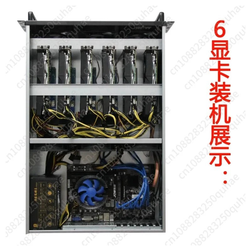 4U Multi-Graphics Card Chassis - огляд і ціна Server Gpu Chassis 4U