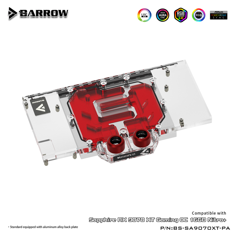 GPU Water Block For SAPPHIRE R - огляд і ціна Rx 9070 16Gb