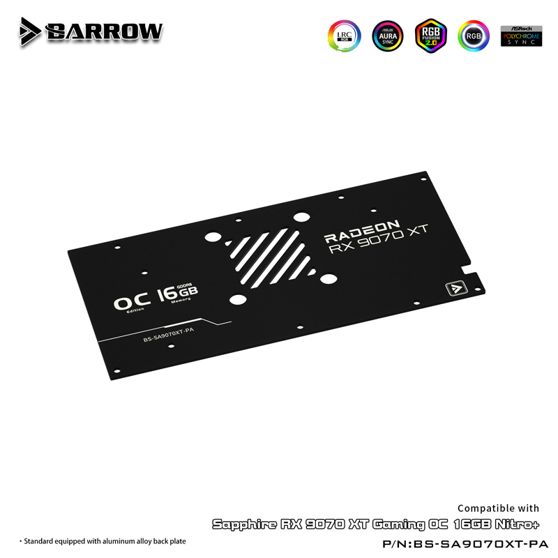 GPU Water Block For SAPPHIRE R - огляд і ціна Rx 9070 16Gb